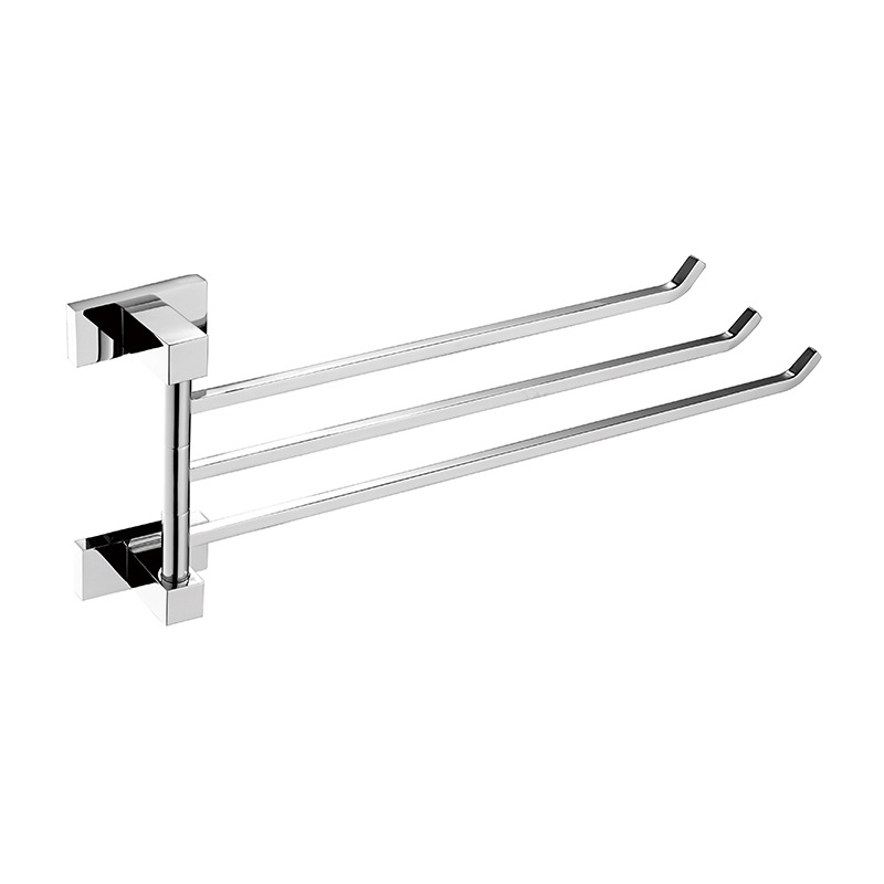 Set kupaonskih dodataka od nehrđajućeg čelika – elektroplatirani završni sloj, moderan minimalistički stil, zidni komplet, 2–6+ komada