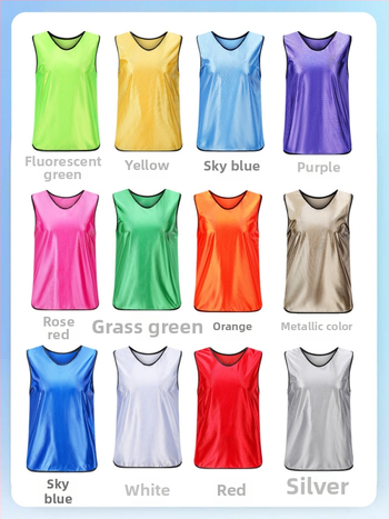 Team-building vesty pre dospelých a deti, polyesterové tréningové vesty na futbal a basketbal, s tlačenými grafikami a veľkosťami písma