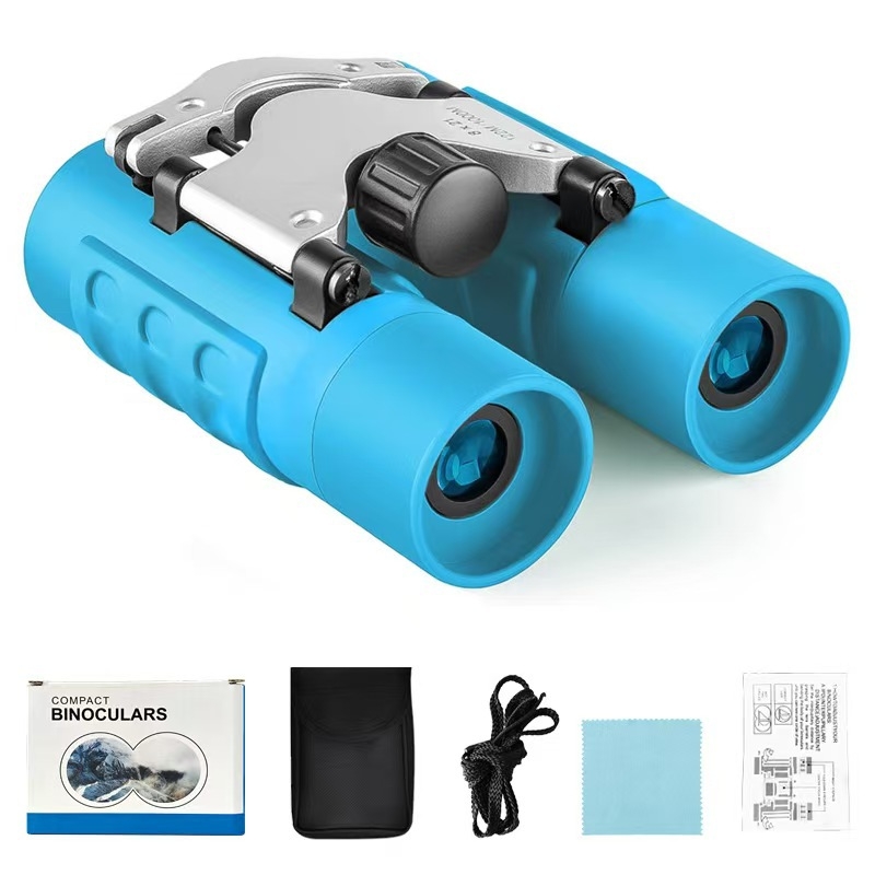 Детски бинокли 10x – Преносими за открито, с 8° зрително поле, функция за увеличение, персонализация под частна марка