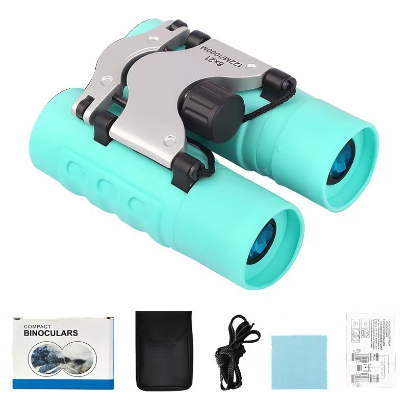 Детски бинокли 10x – Преносими за открито, с 8° зрително поле, функция за увеличение, персонализация под частна марка