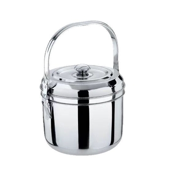 Πολυλειτουργική κατσαρόλα από ανοξείδωτο ατσάλι με μόνωση, σύνθετο πολύ-επίπεδος πυθμένα, καπάκι συνδυασμού; συμβατή με γενικές εστίες