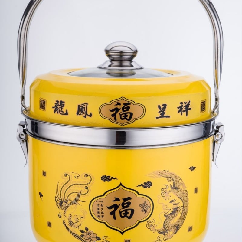 Πολυλειτουργική κατσαρόλα από ανοξείδωτο ατσάλι με μόνωση, σύνθετο πολύ-επίπεδος πυθμένα, καπάκι συνδυασμού; συμβατή με γενικές εστίες