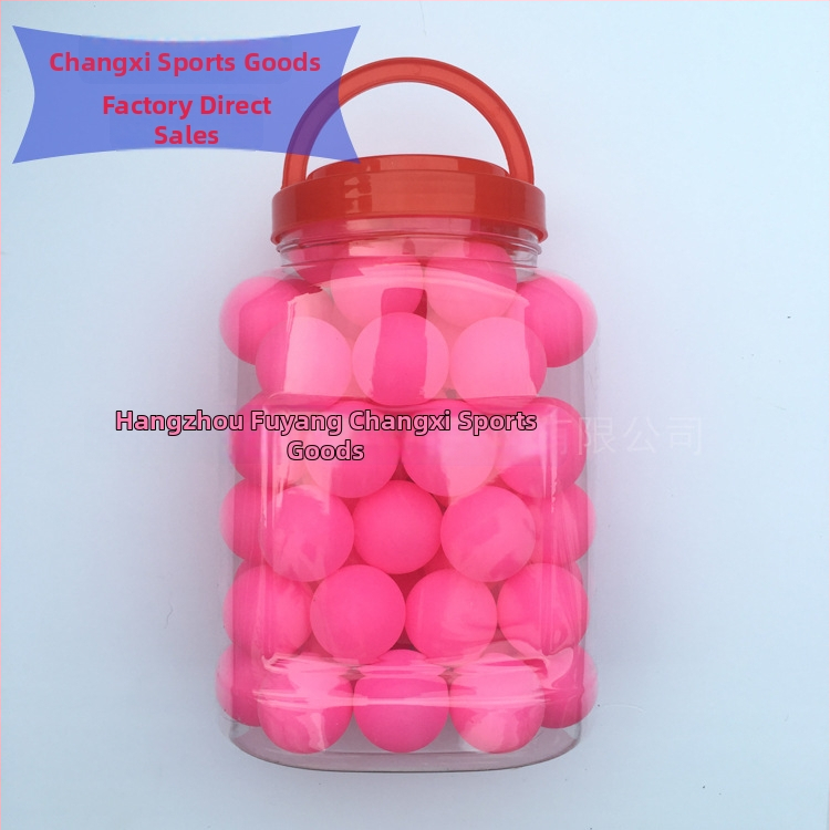 Tabletenisové loptičky Long Joy — matný povrch, bezšvové, PP materiál, možnosť prispôsobenia