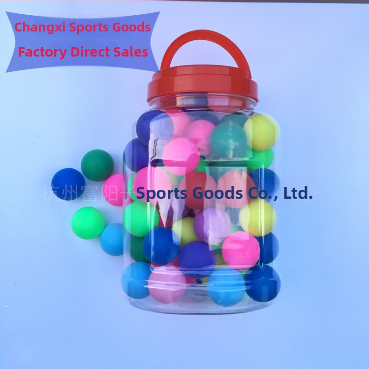 Tabletenisové loptičky Long Joy — matný povrch, bezšvové, PP materiál, možnosť prispôsobenia