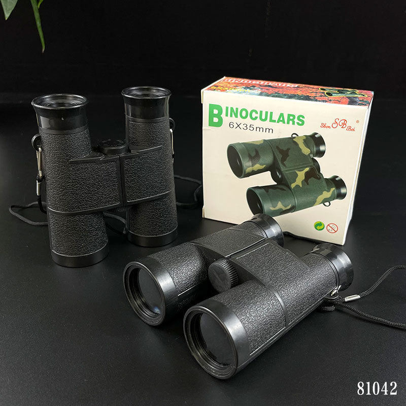 Детски бинокли с камуфлажен дизайн, модел 6x35, пластмасов корпус