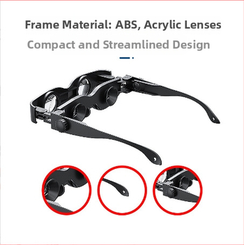 Rybársky ďalekohľad s HD optikou, nastaviteľným zväčšením a polarizovanou šošovkou pre outdoorové rybárčenie