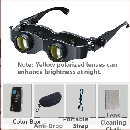 Rybársky ďalekohľad s HD optikou, nastaviteľným zväčšením a polarizovanou šošovkou pre outdoorové rybárčenie