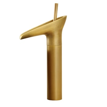 Európai stílusú antik mosdó csaptele, asztali mosdóhoz, réz test, kerámia kartridž, keverő, forró és hideg víz, 0–100°C, 1.0 MPa