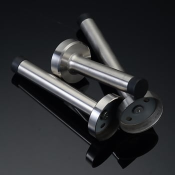 Vrata od nehrđajućeg čelika — zidni montaža, produženi gornji dio, cilindar protiv sudara, amortizer, tih rad