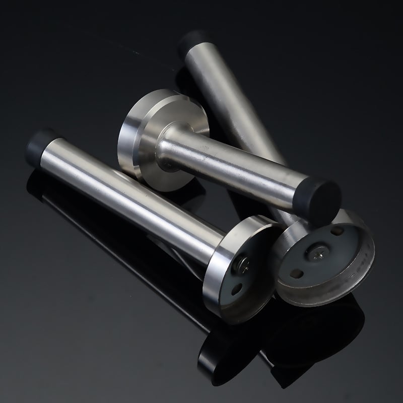 Vrata od nehrđajućeg čelika — zidni montaža, produženi gornji dio, cilindar protiv sudara, amortizer, tih rad