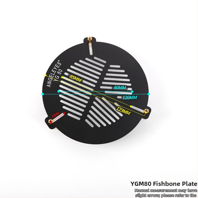 Star Edge hliníková zliatina fókusná platňa v tvare rybej kosti pre astronomický ďalekohľad