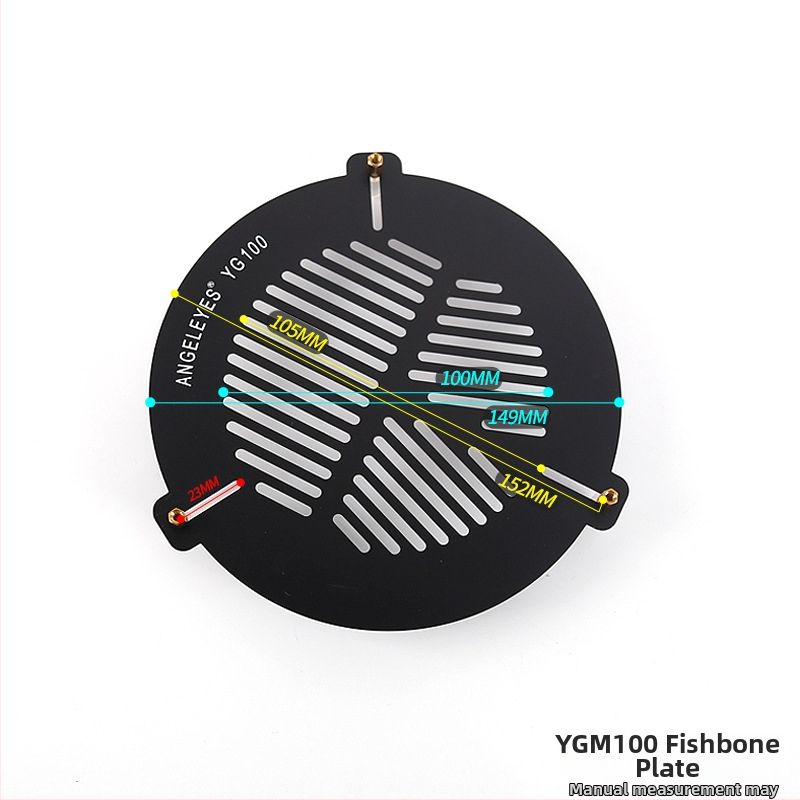 Star Edge hliníková zliatina fókusná platňa v tvare rybej kosti pre astronomický ďalekohľad