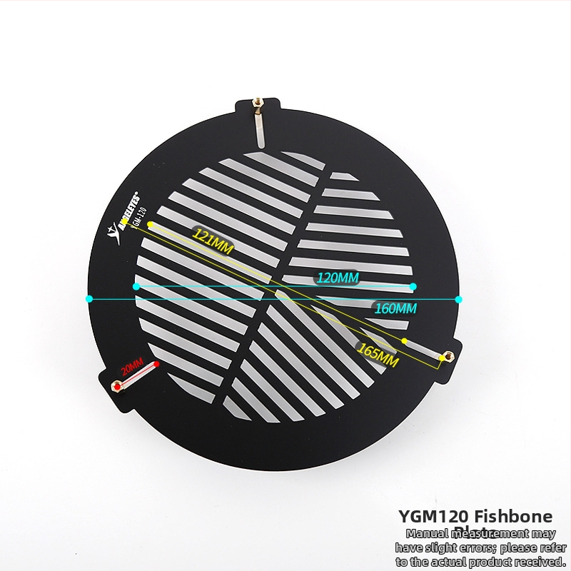 Star Edge hliníková zliatina fókusná platňa v tvare rybej kosti pre astronomický ďalekohľad