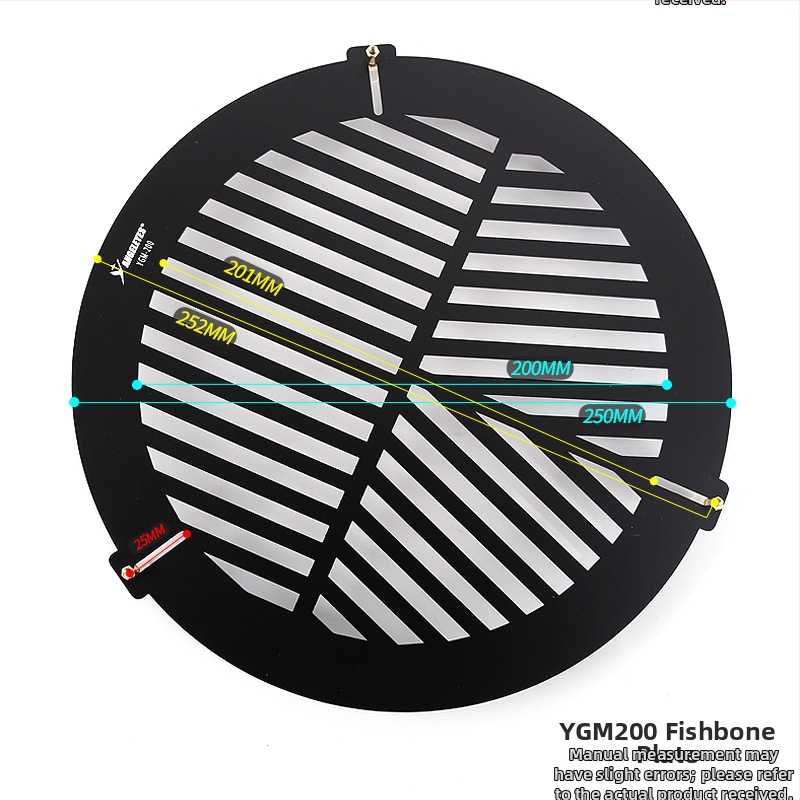 Star Edge hliníková zliatina fókusná platňa v tvare rybej kosti pre astronomický ďalekohľad