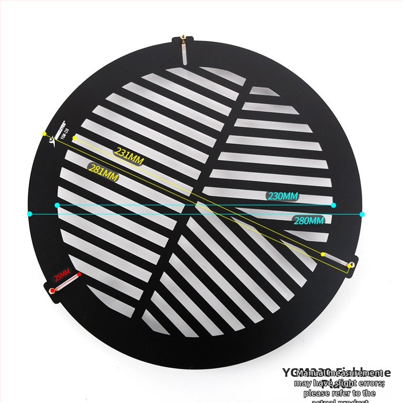 Star Edge hliníková zliatina fókusná platňa v tvare rybej kosti pre astronomický ďalekohľad