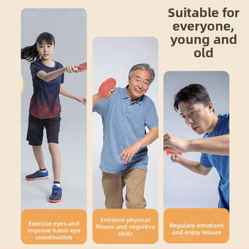 Μπάλα επιτραπέζιας για εσωτερική προπόνηση με ανάκρουση (Πλαστικό, Μοντέλο CY942389370706, Εσωτερική χρήση)