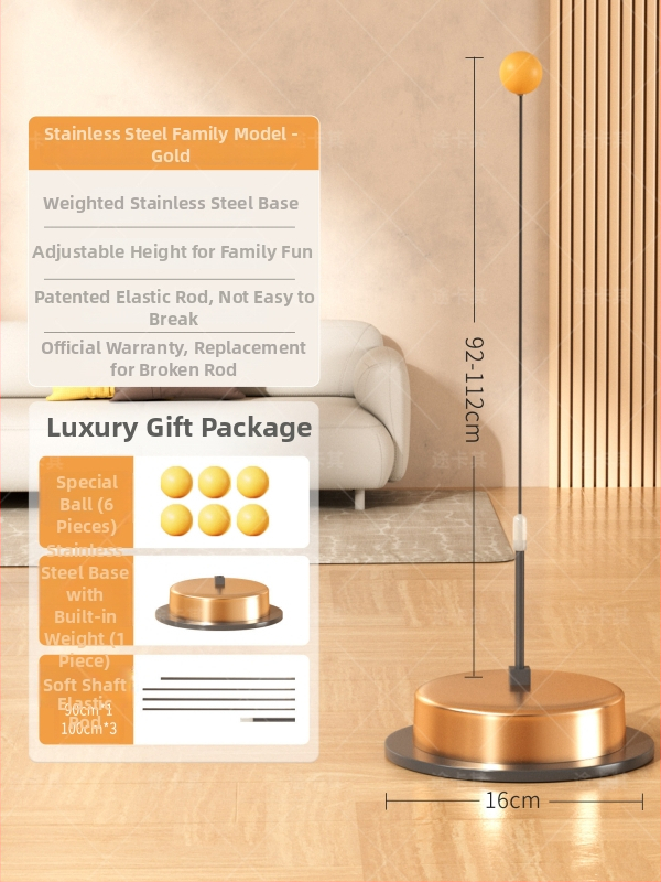 Μπάλα επιτραπέζιας για εσωτερική προπόνηση με ανάκρουση (Πλαστικό, Μοντέλο CY942389370706, Εσωτερική χρήση)