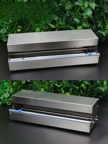 Mașină manuală de ambalat fructe cu folie alimentară, sigilare și tăietor de folie