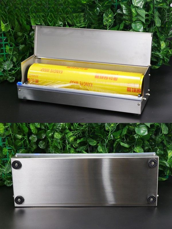 Mașină manuală de ambalat fructe cu folie alimentară, sigilare și tăietor de folie