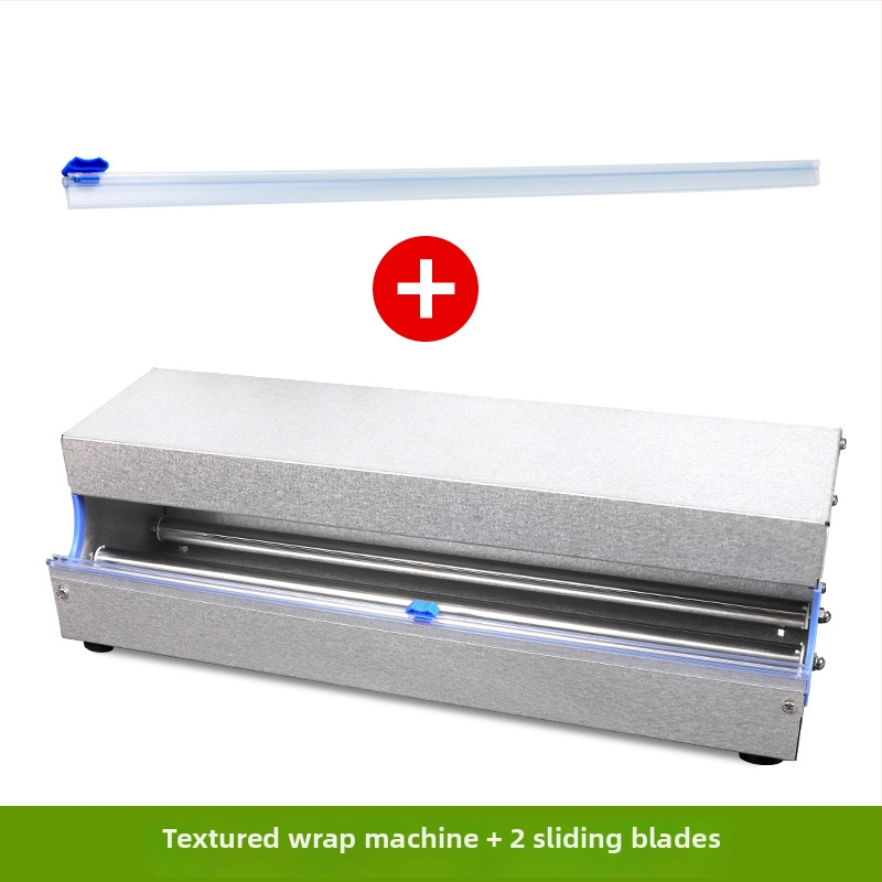 Mașină manuală de ambalat fructe cu folie alimentară, sigilare și tăietor de folie