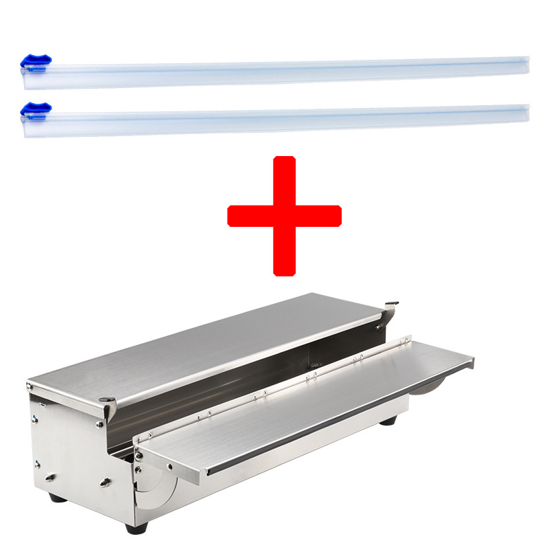 Mașină manuală de ambalat fructe cu folie alimentară, sigilare și tăietor de folie