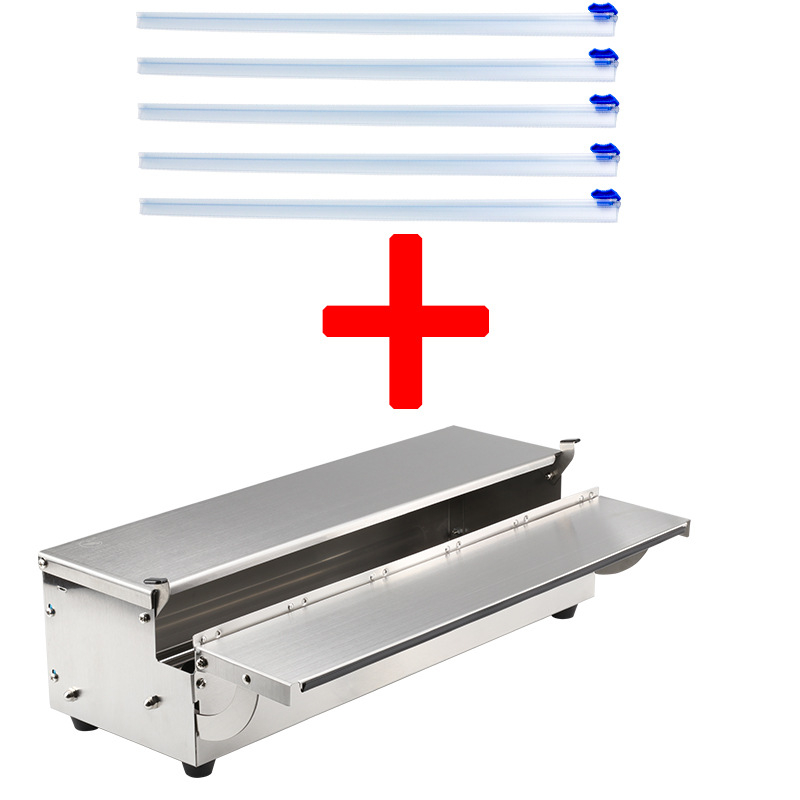 Mașină manuală de ambalat fructe cu folie alimentară, sigilare și tăietor de folie