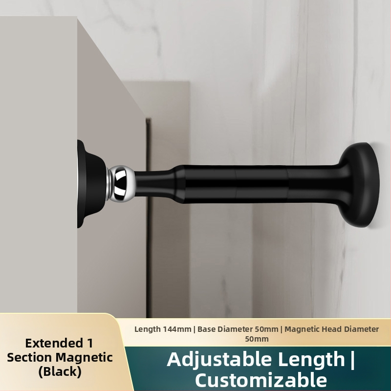 Dverni stopper ML-025, silikon, produžena konstrukcija, zidna montaža, lasersko graviranje