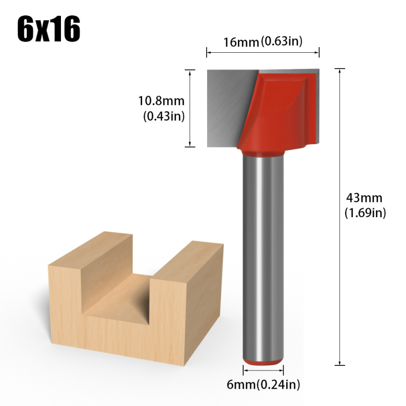 Faipari maró bottoming, slotting, trimming és chamfering fából, MDF és laminált lemezekhez