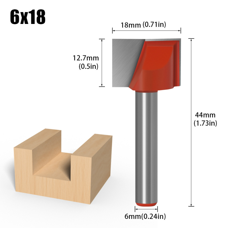 Faipari maró bottoming, slotting, trimming és chamfering fából, MDF és laminált lemezekhez