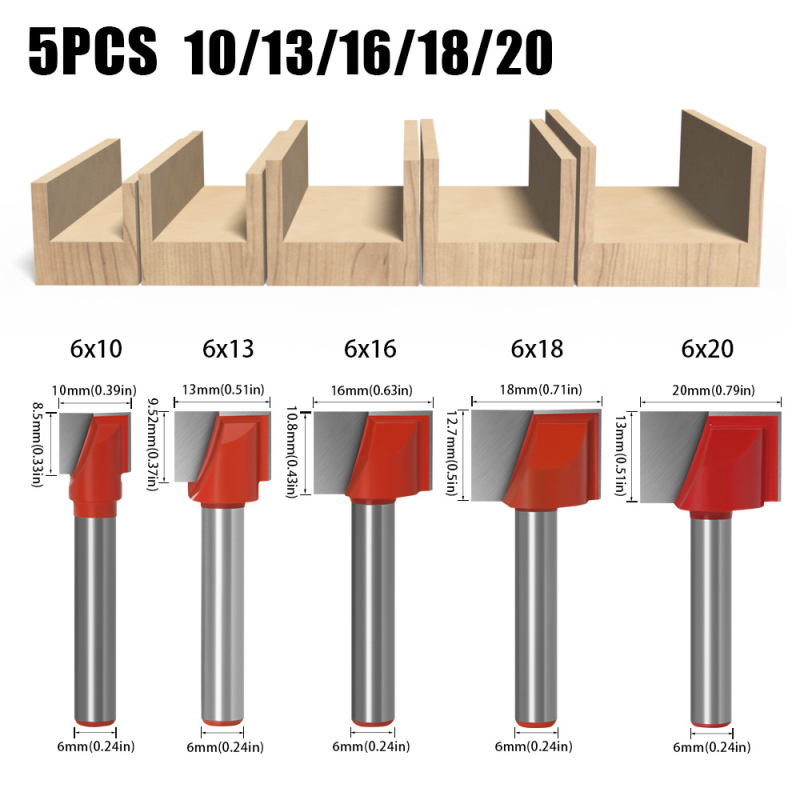 Faipari maró bottoming, slotting, trimming és chamfering fából, MDF és laminált lemezekhez