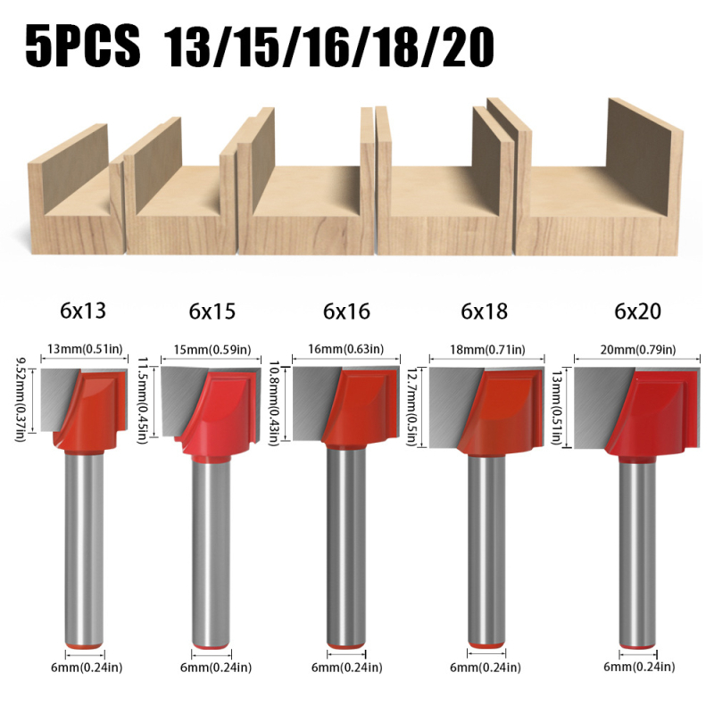 Faipari maró bottoming, slotting, trimming és chamfering fából, MDF és laminált lemezekhez