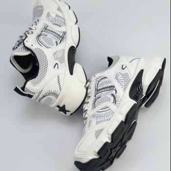 Pantofi de alergare – Unisex, închidere cu șireturi, talpă Goodyear, partea superioară din piele de vițel + țesătură, căptușeală PU