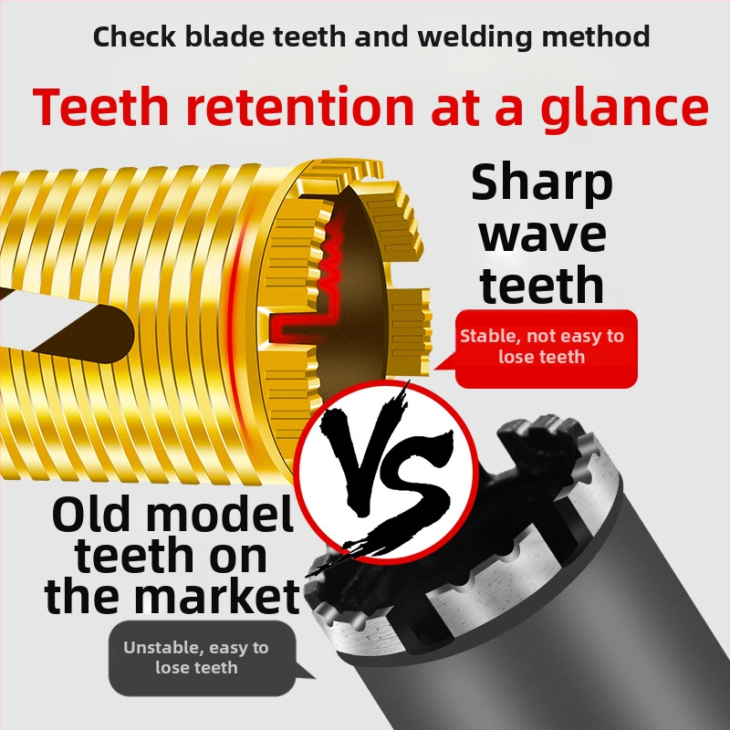 San Platinum Lion vrták na suché vŕtanie do betónových stien – otvorovač otvorov