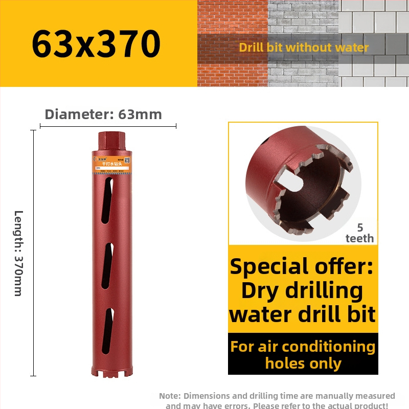 San Platinum Lion vrták na suché vŕtanie do betónových stien – otvorovač otvorov