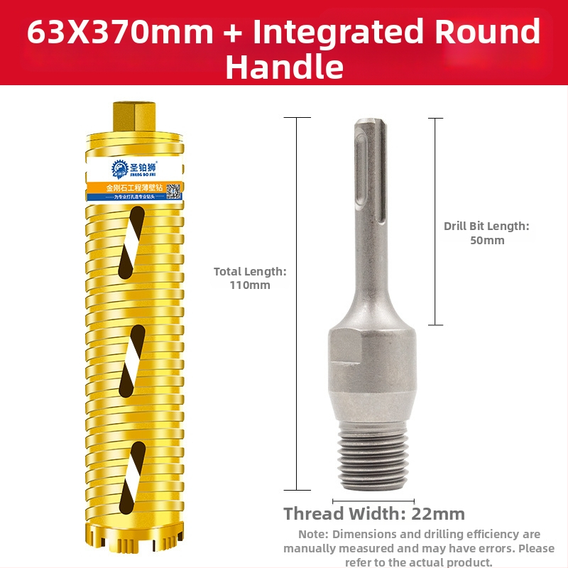 San Platinum Lion vrták na suché vŕtanie do betónových stien – otvorovač otvorov