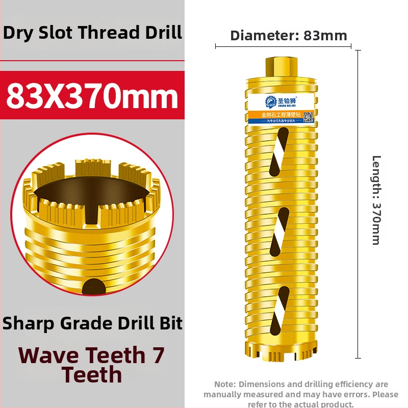 San Platinum Lion vrták na suché vŕtanie do betónových stien – otvorovač otvorov