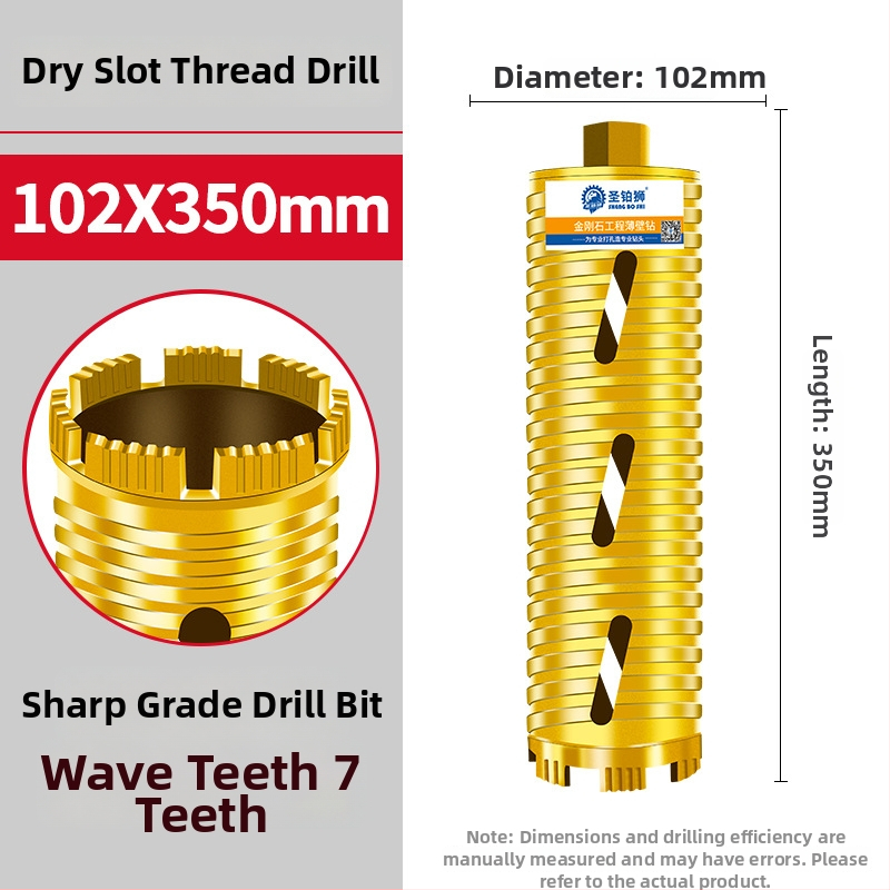 San Platinum Lion vrták na suché vŕtanie do betónových stien – otvorovač otvorov