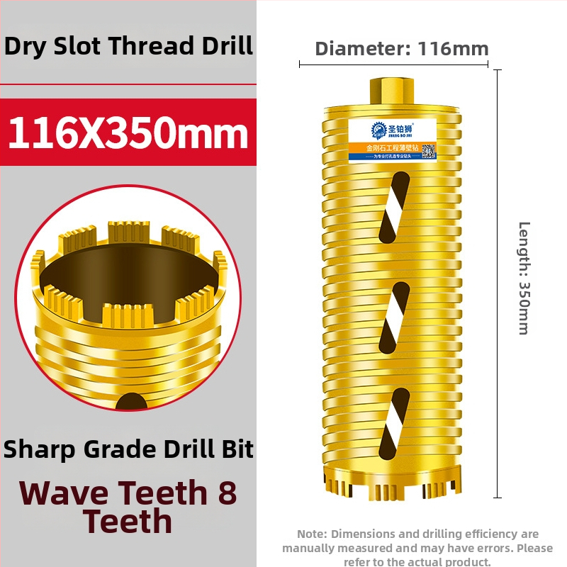 San Platinum Lion vrták na suché vŕtanie do betónových stien – otvorovač otvorov