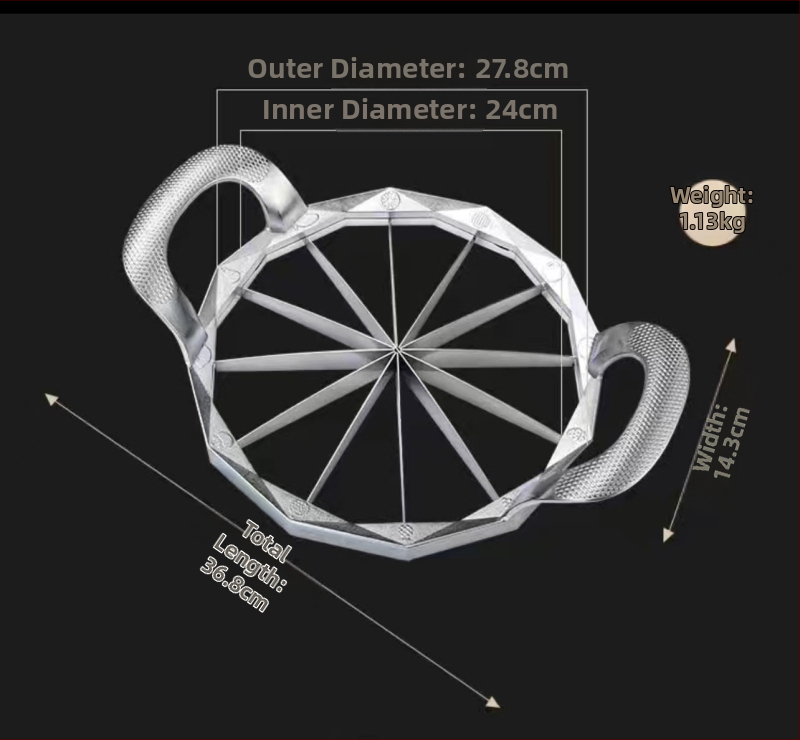 Delenie ovocia a jadra, nerezová oceľ, moderný minimalistický dizajn, Ke Pai, vydanie 2022
