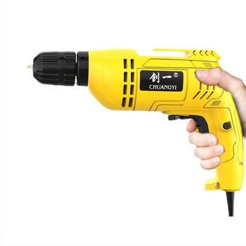 Create One Kézi elektromos fúró – Multifunkcionális, 220V, lépésmentes fordulatszabályozás, háromcsúcsos tokmány, otthoni dekorációhoz