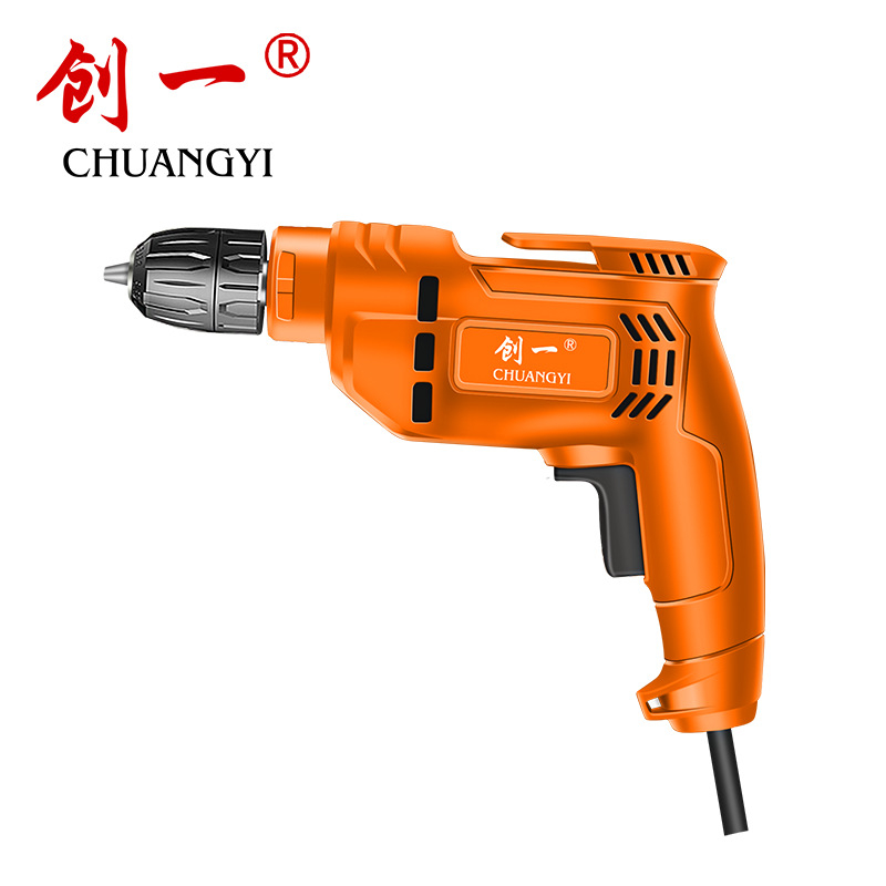 Create One Kézi elektromos fúró – Multifunkcionális, 220V, lépésmentes fordulatszabályozás, háromcsúcsos tokmány, otthoni dekorációhoz