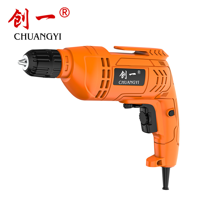 Create One Kézi elektromos fúró – Multifunkcionális, 220V, lépésmentes fordulatszabályozás, háromcsúcsos tokmány, otthoni dekorációhoz