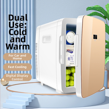 Polovodičná automobilová chladička | 50W, 12V/220V, 2°C chladenie, 65°C ohrev, plastové telo