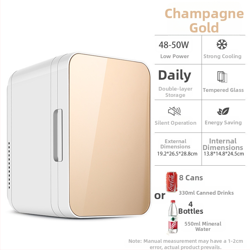 Polovodičná automobilová chladička | 50W, 12V/220V, 2°C chladenie, 65°C ohrev, plastové telo