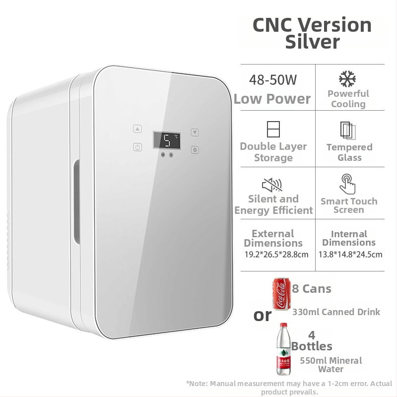 Polovodičná automobilová chladička | 50W, 12V/220V, 2°C chladenie, 65°C ohrev, plastové telo