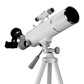 Астрономически телескоп с голям екран и свързване към смартфон за HD снимки и видеоклипове; голям апертура.