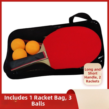 Ping-pong raketa pre začiatočníkov – PP materiál, kompatibilná s držaním Shakehand a Penhold, tréningová raketa na súťaže