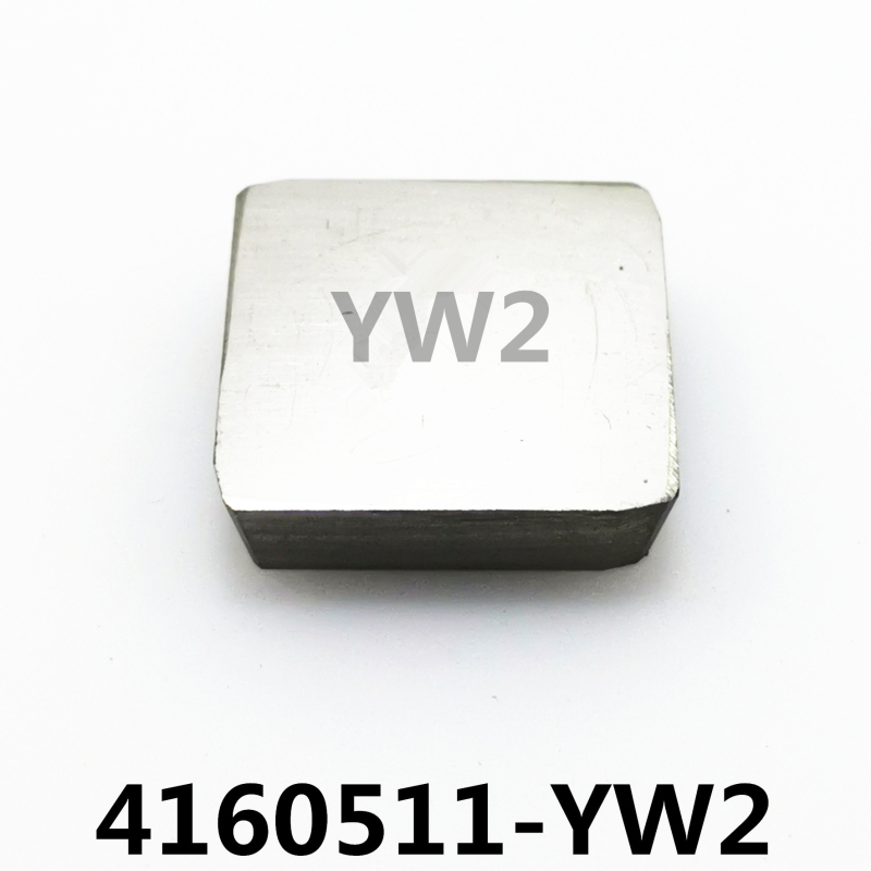 Keményötvözetes marófejű vágóélek, modellek YT15, YW1, YW2 és YG8; márka HZ; ötvözetek YG6, YG6Z, YG8, YT5