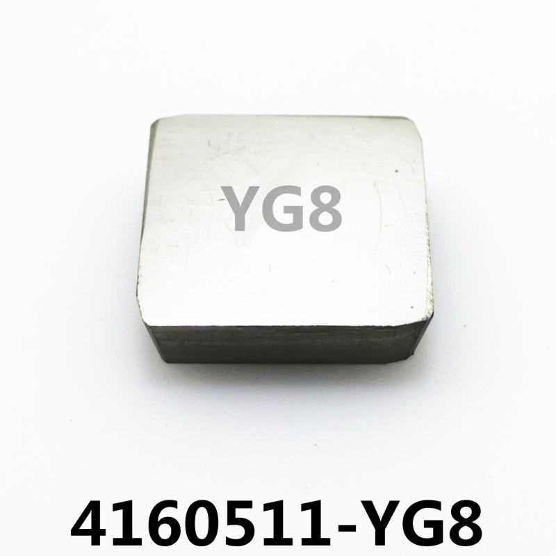 Keményötvözetes marófejű vágóélek, modellek YT15, YW1, YW2 és YG8; márka HZ; ötvözetek YG6, YG6Z, YG8, YT5