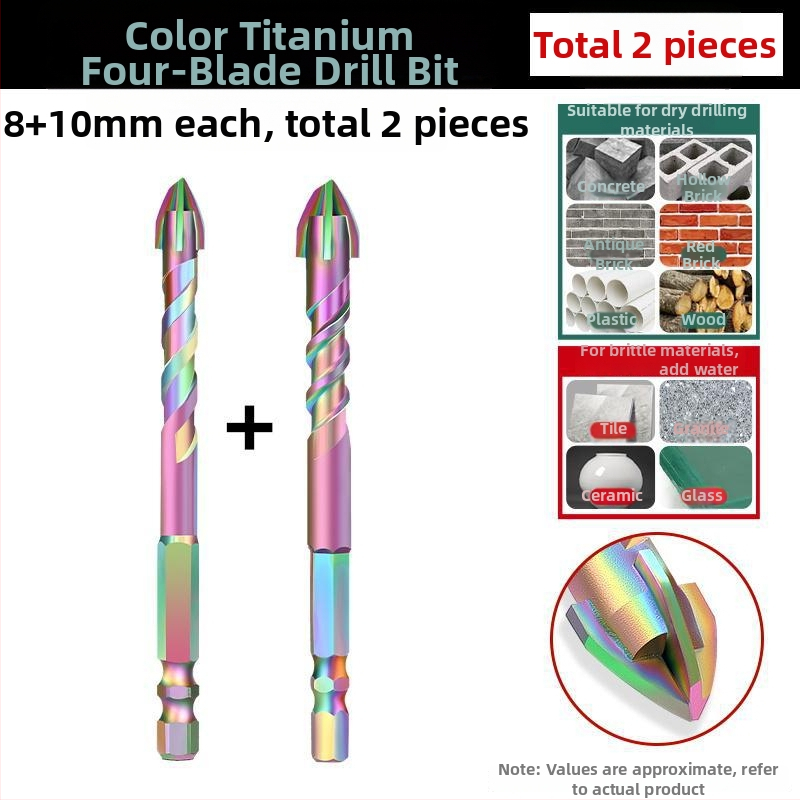 Gold Lion bur excentric cu patru palete pentru plăci, sticlă, marmură și beton – oțel wolfram, foarte dur